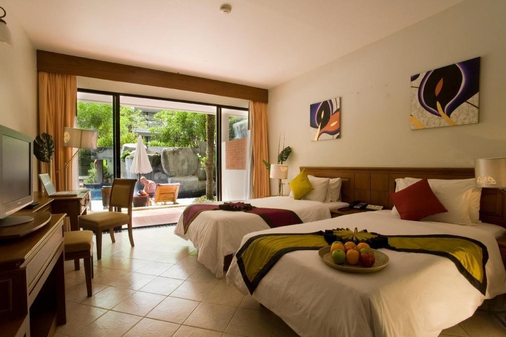 Планировка Deluxe у бассейна в Sunset Beach Resort